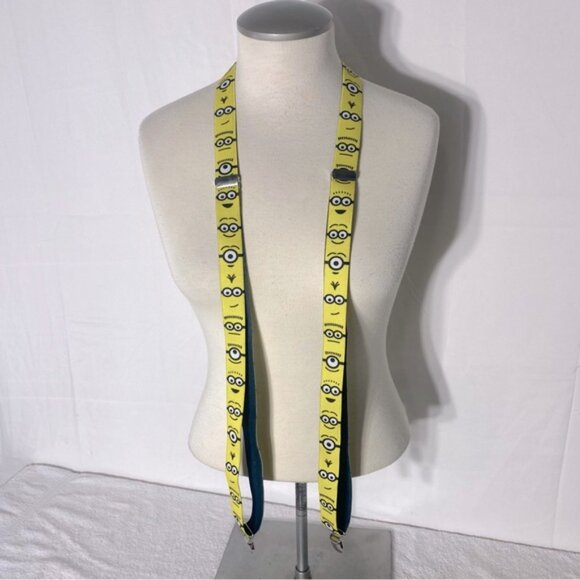 5/$25 Buckle Down Yellow Black Minions Suspenders Despicable Me 2 - Picture 1 of 10